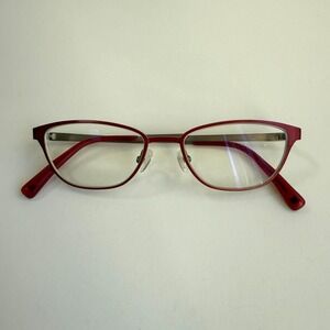 Modo 4202 Titanium Eyeglasses Frames‎ Only Red Womens 48-16-138 Full Rim Japan